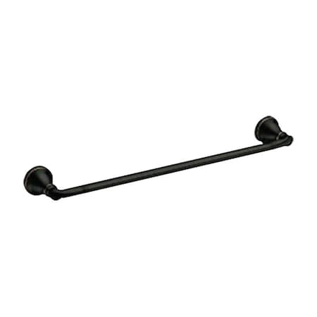 Moen Moen Hilliard Mediterranean Bronze Towel Bar 18 in. L Metal MY2718BRB